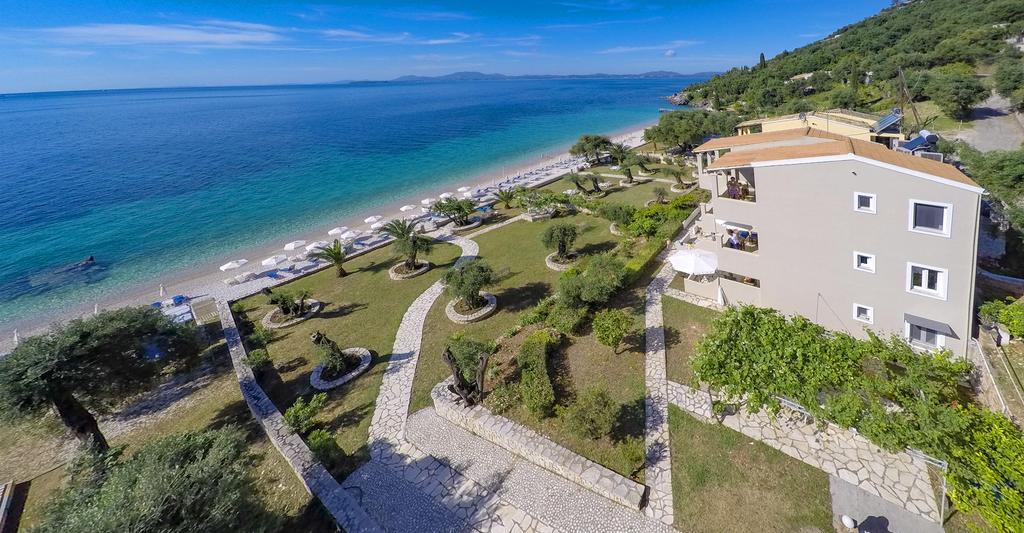 Krouzeri Beach Apartments Nisaki (Corfu) Exterior foto