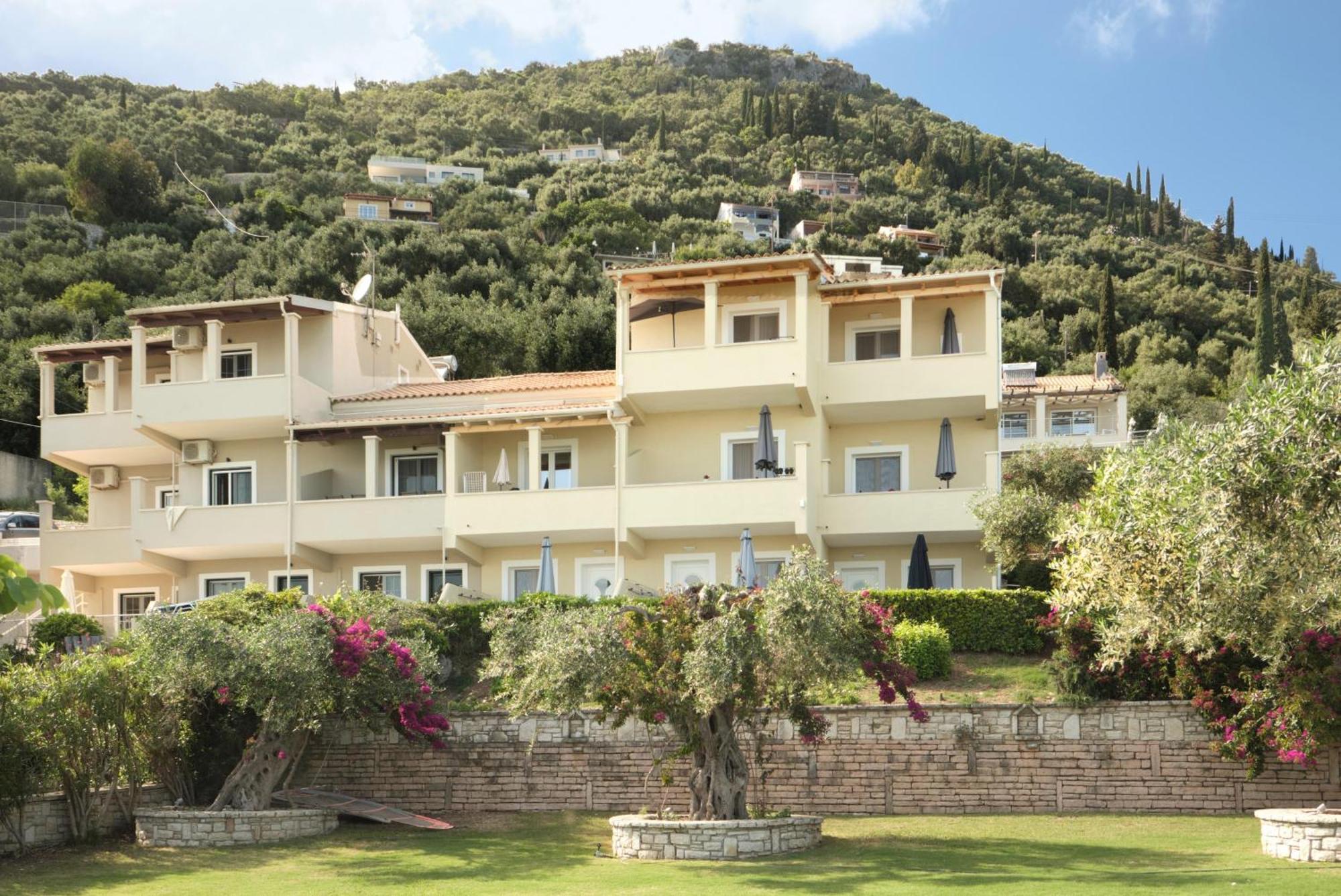 Krouzeri Beach Apartments Nisaki (Corfu) Exterior foto