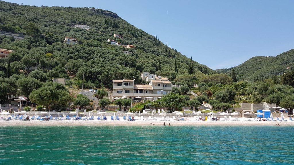 Krouzeri Beach Apartments Nisaki (Corfu) Exterior foto