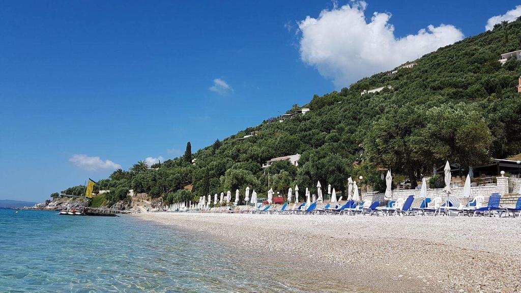 Krouzeri Beach Apartments Nisaki (Corfu) Exterior foto