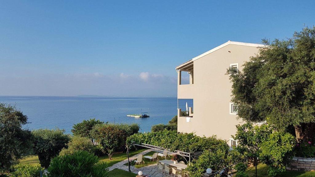 Krouzeri Beach Apartments Nisaki (Corfu) Exterior foto