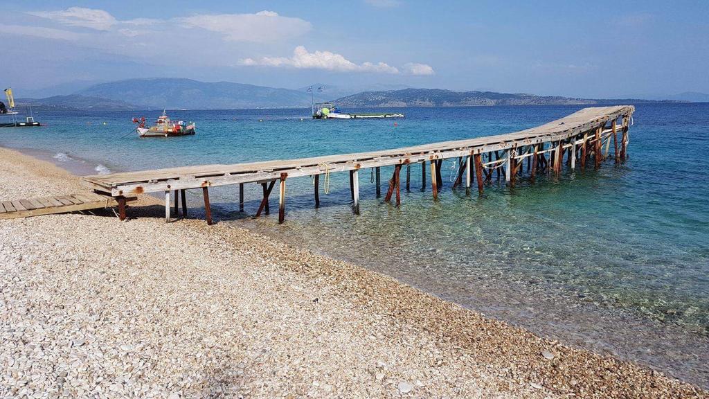 Krouzeri Beach Apartments Nisaki (Corfu) Exterior foto