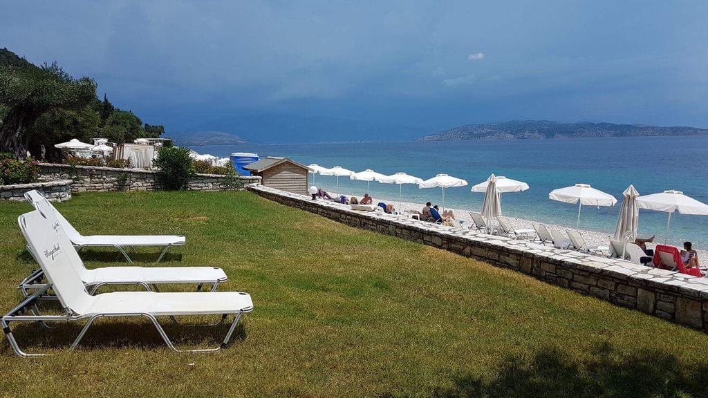 Krouzeri Beach Apartments Nisaki (Corfu) Exterior foto